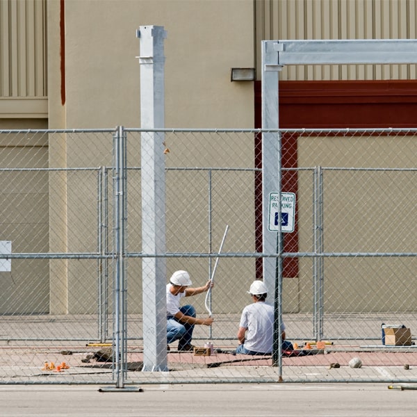 how long can i lease the temporary fence for my work site or event in Mosinee